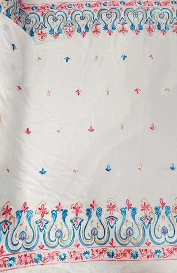 🌷Bumbac brodat cu bordura la ambele capete 🌷Latime: 1.45 m KSB047
