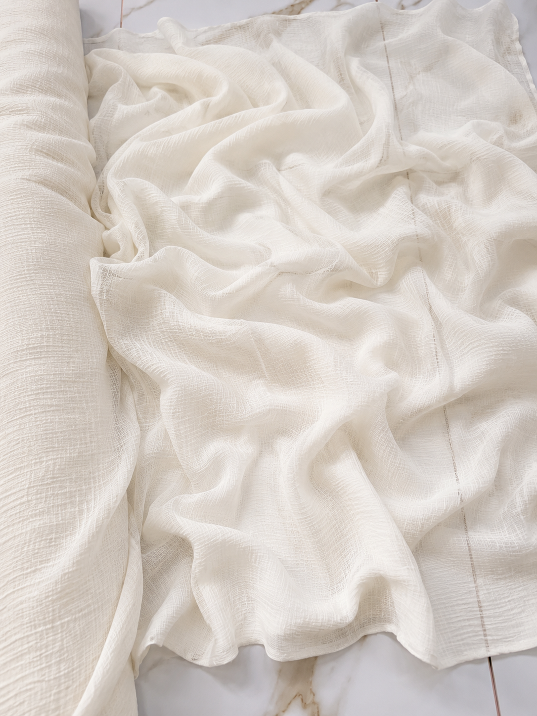 Muselină Alb | Kashash Textile