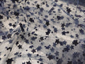 Tull cu Aplicatie de Catifea – lățime 150 cm | Kashash Textile
