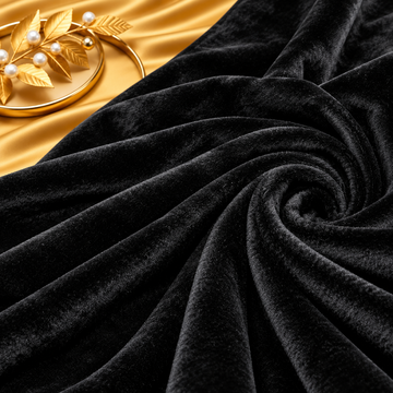 Catifea Super Soft Negru (ksh00103) – Lățime 150 cm | kash01362