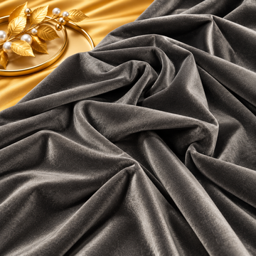 Catifea Super Soft Gri – Lățime 150 cm | KSSN05
