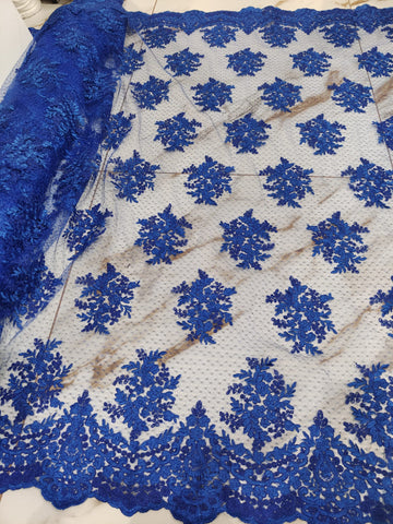 Broderie pe tull Latime: 1.35 m KBT002