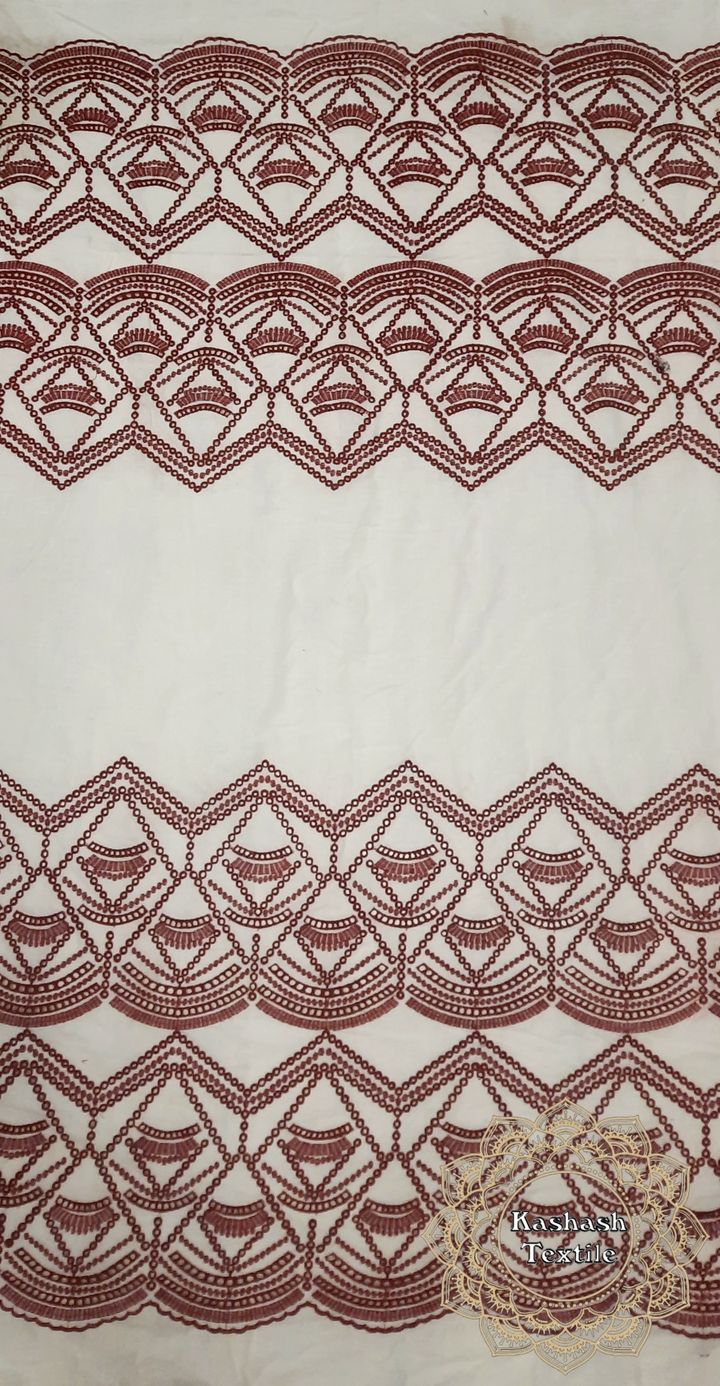 🔴Bumbac brodat🔴Latime: 1.50 m (ksh00806)